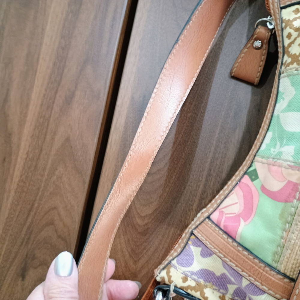 Fossil Multicolor Patchwork Shoulder Bag - Picture 8 of 10